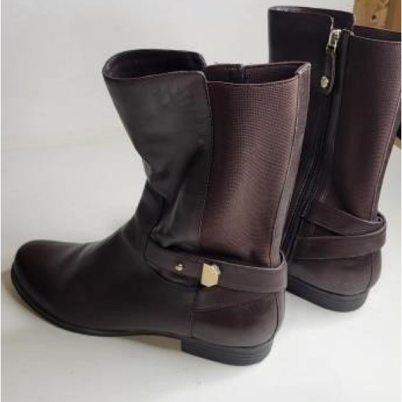 Isaac Mizrahi Live Mid Calf Boot - Picture 4 of 6